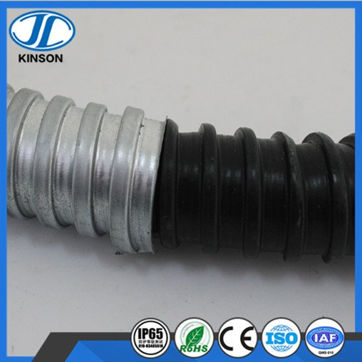  inner plastic coated flexible steel cable insulated conduit