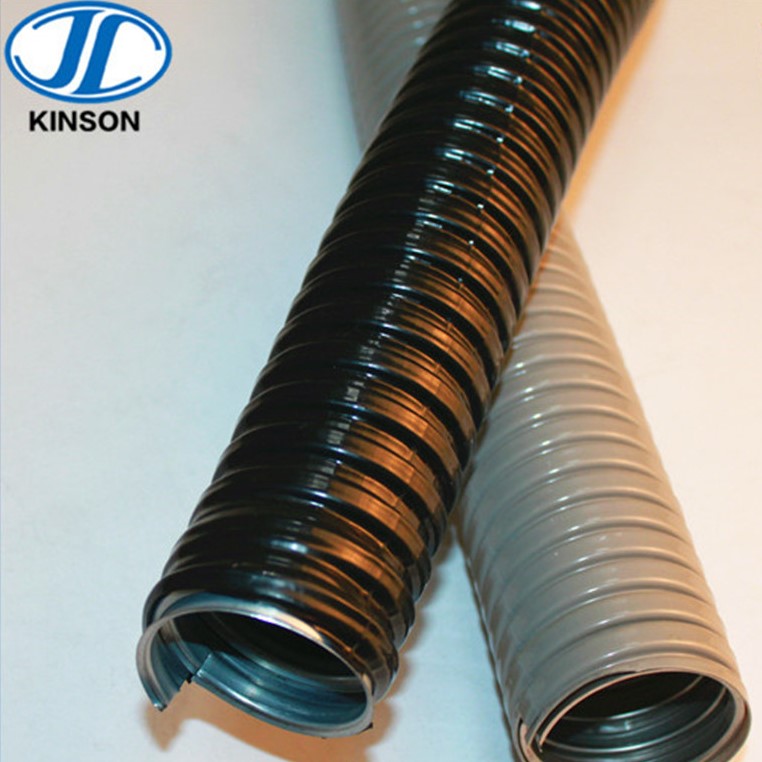 Gewiss Black Flexible Corrugated Conduit For Cable Protection – Made In Germany, Self-Extinguishing