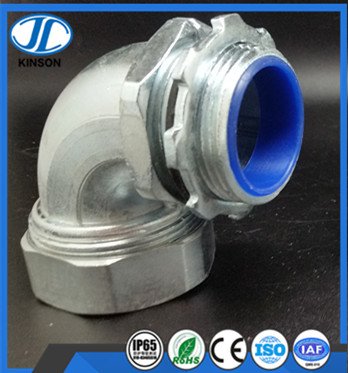90 degree right angle elbow joint for flexible metal corrugated pipe